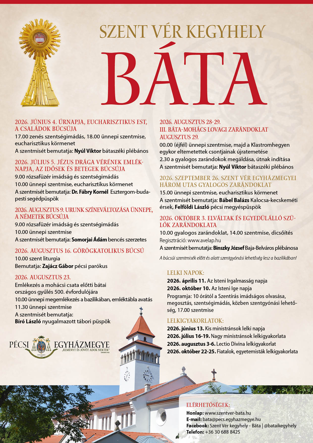 batai zarandoknaptar 2026 A4